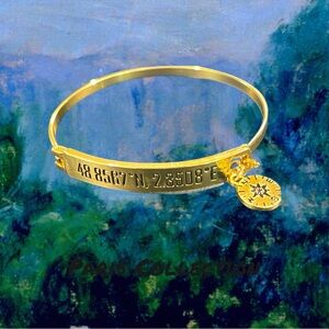 Coordinates of Paris cuff bracelet NWT